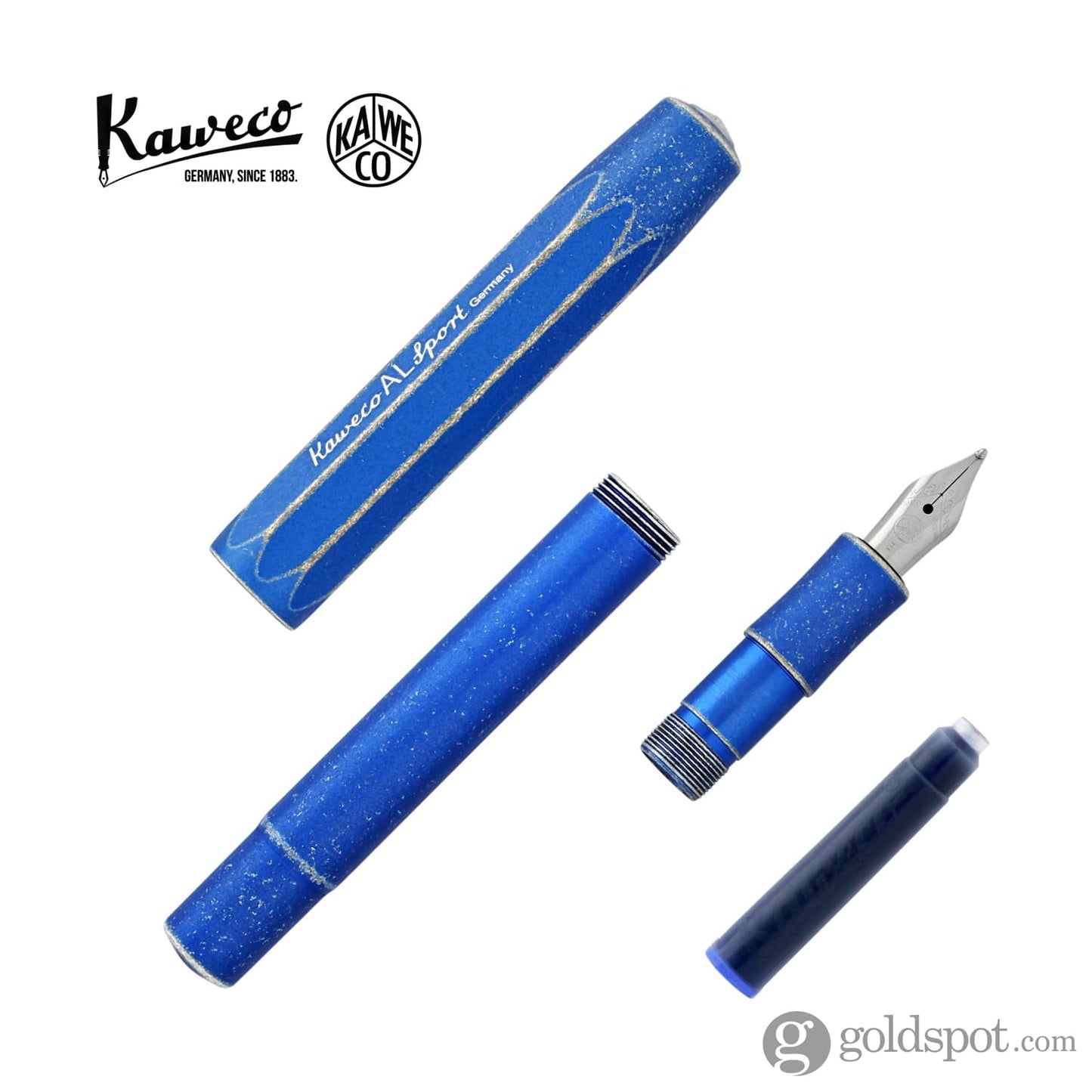 Kaweco AL Sport Fountain Pen in Stonewashed Blue Fountain Pen