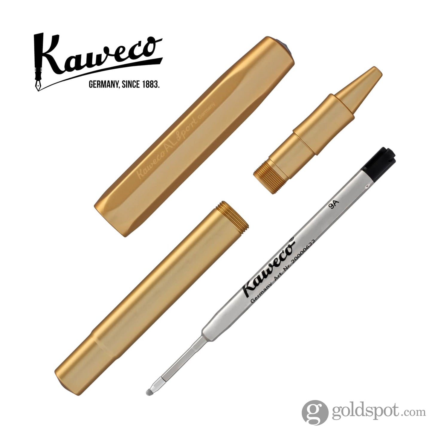 Kaweco AL Sport Rollerball Pen in Gold Rollerball Pen