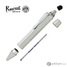 Kaweco AL Sport Touch Ballpoint Pen in Silver Matte with Stylus Ballpoint Pen