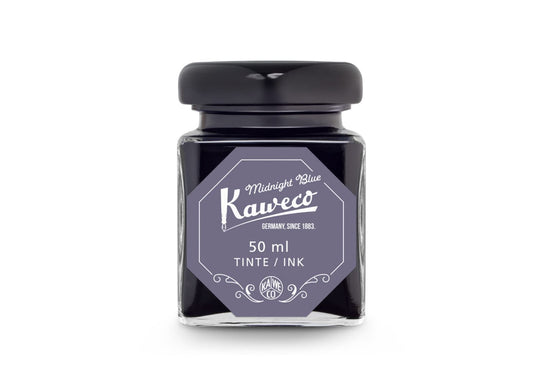 Kaweco Bottled Ink and Cartridges in Midnight Blue Black