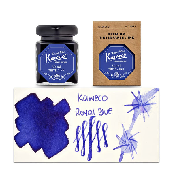 Kaweco Bottled Ink and Cartridges in Royal Blue Bottled Ink