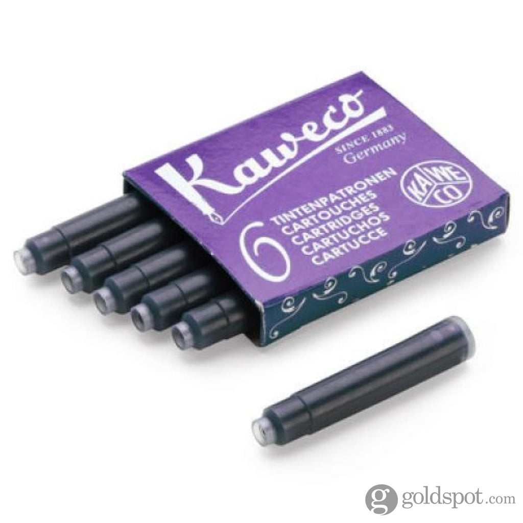 Kaweco Bottled Ink and Cartridges in Summer Purple Cartridges Bottled Ink