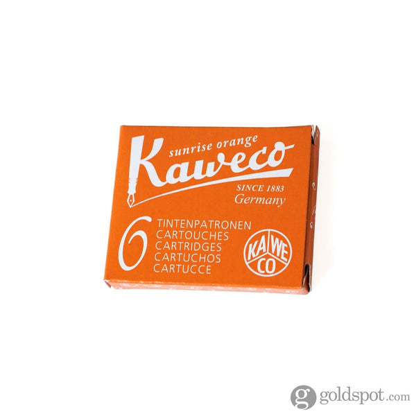 Kaweco Bottled Ink and Cartridges in Sun Orange Cartridges Bottled Ink