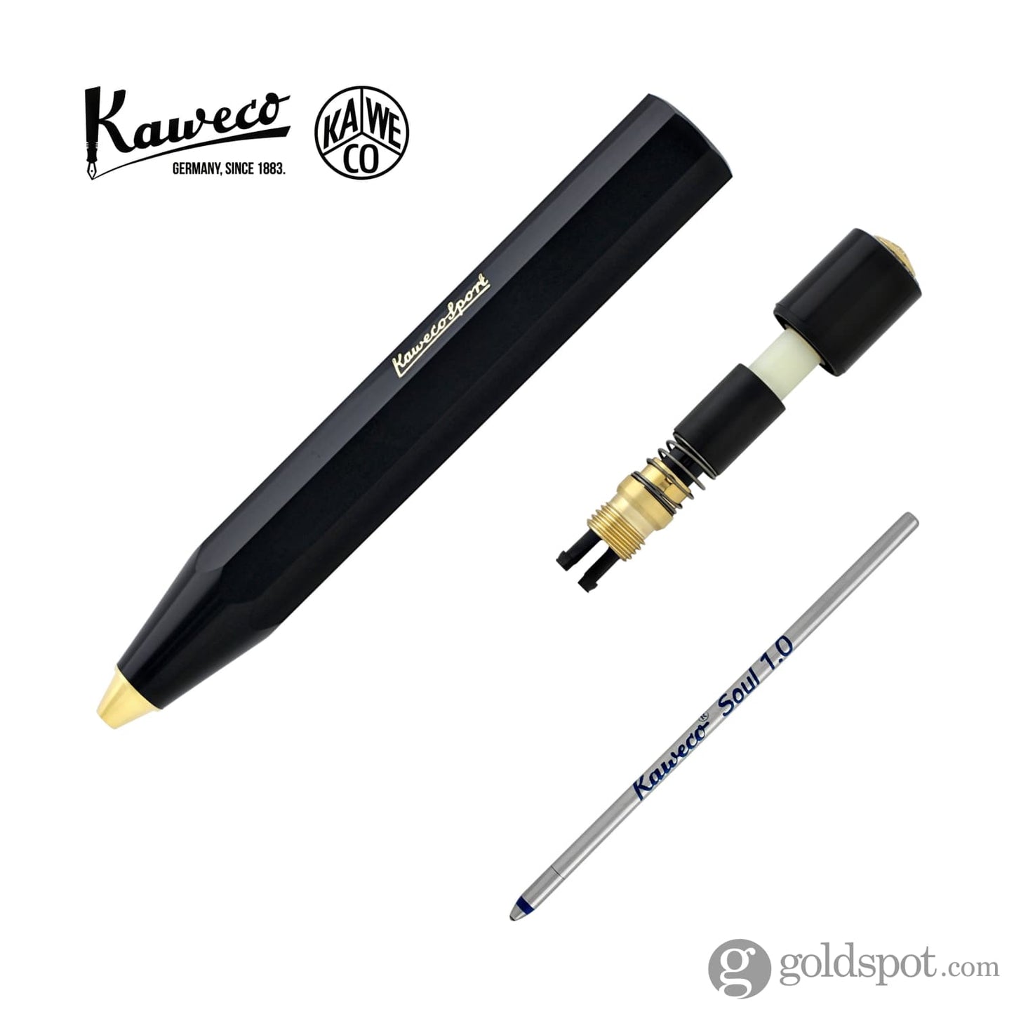 Kaweco Classic Sport Ballpoint Pen in Black Ballpoint Pen