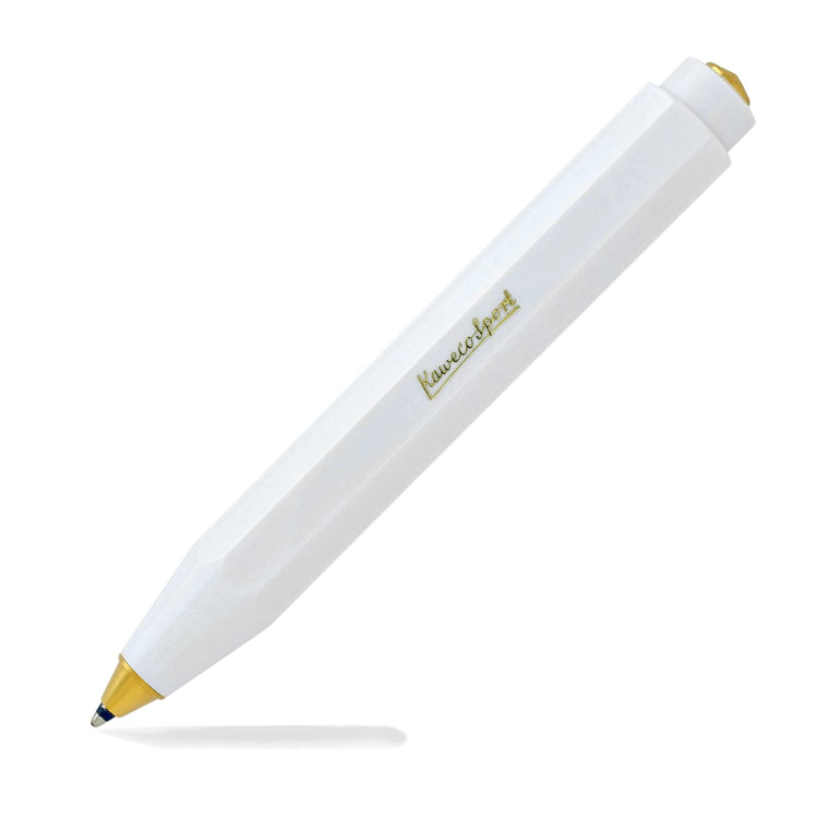 Kaweco Classic Sport Ballpoint Pen in White Ballpoint Pen