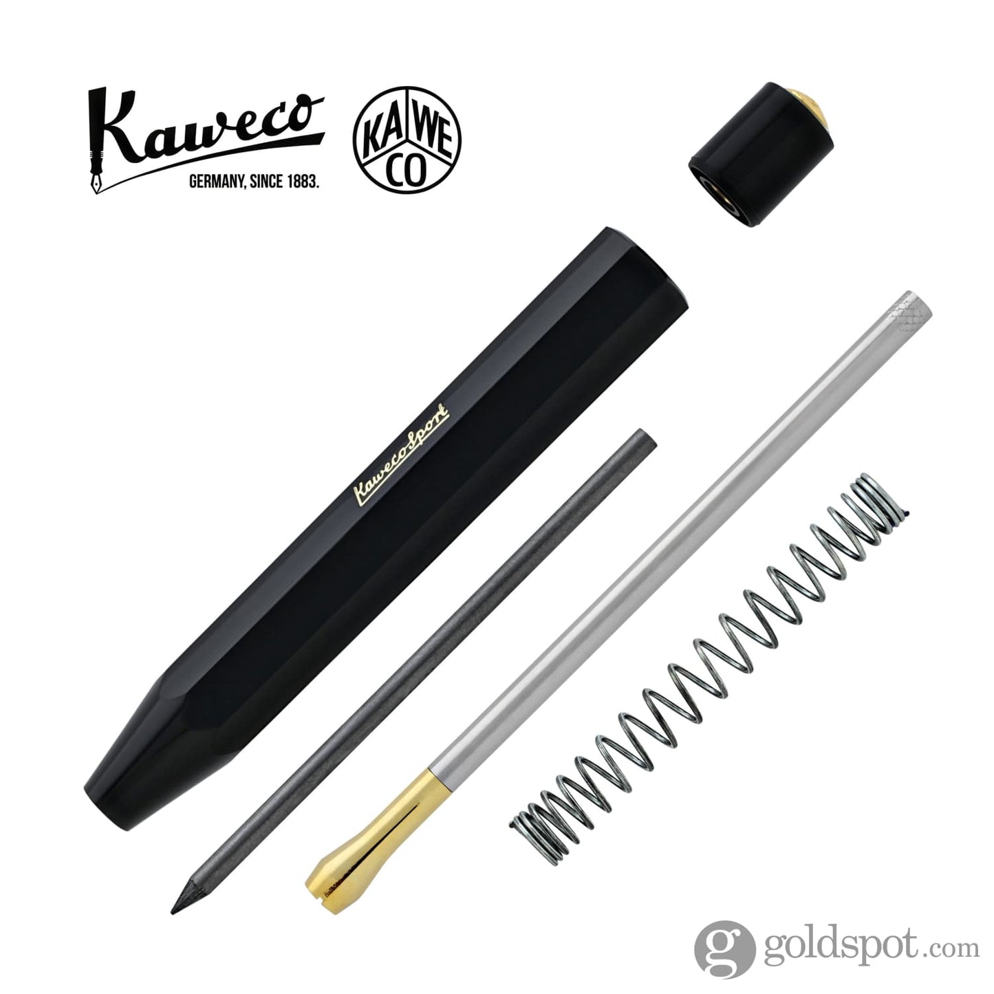 Kaweco Classic Sport Clutch Mechanical Pencil in Black - 3.2mm Mechanical Pencil