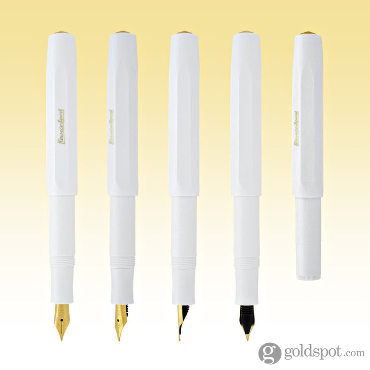 Kaweco Classic Sport Fountain Pen in White Fountain Pen