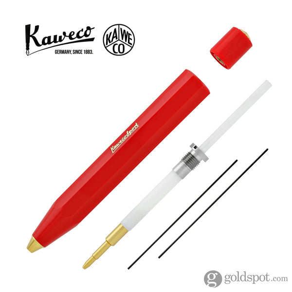 Kaweco Classic Sport Mechanical Pencil in Red - 0.7mm Mechanical Pencil