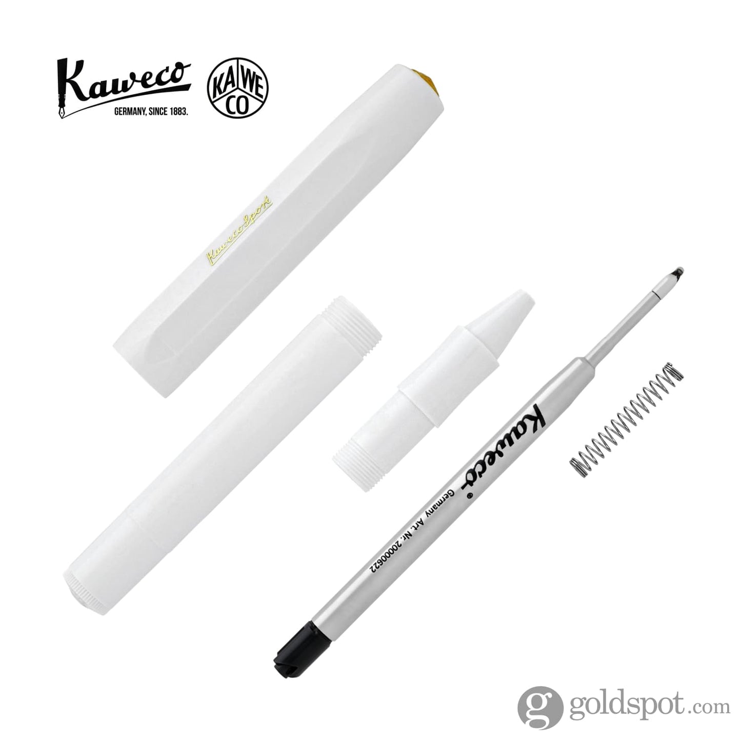 Kaweco Classic Sport Rollerball Pen in White Rollerball Pen