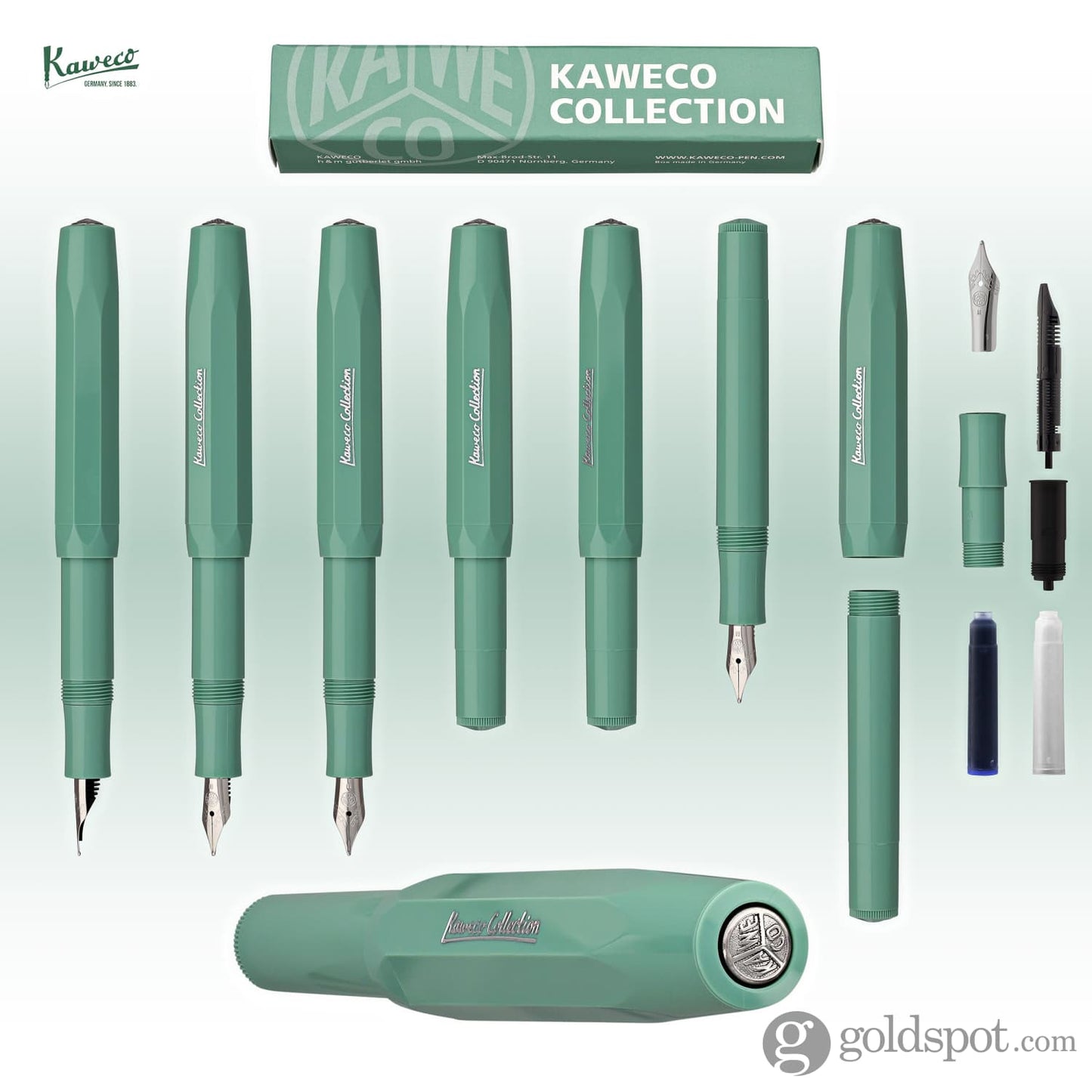 Kaweco Collector’s Sport Fountain Pen in Sage Green Fountain Pen