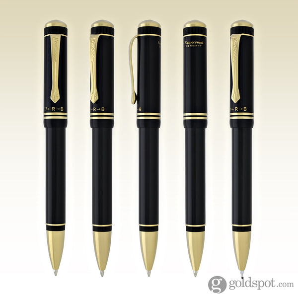 Kaweco Dia Kawecomat in Multi Functional Pen in Black Lacquer with Gold Trim Multi-Function Pen