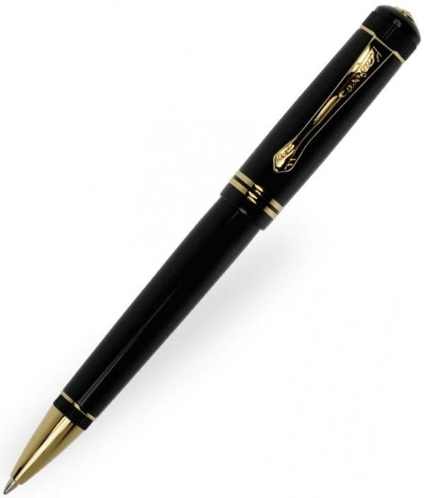 Kaweco Dia2 Ballpoint Pen in Black and Gold Ballpoint Pen