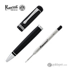 Kaweco Dia2 Ballpoint Pen in Black and Silver Ballpoint Pen