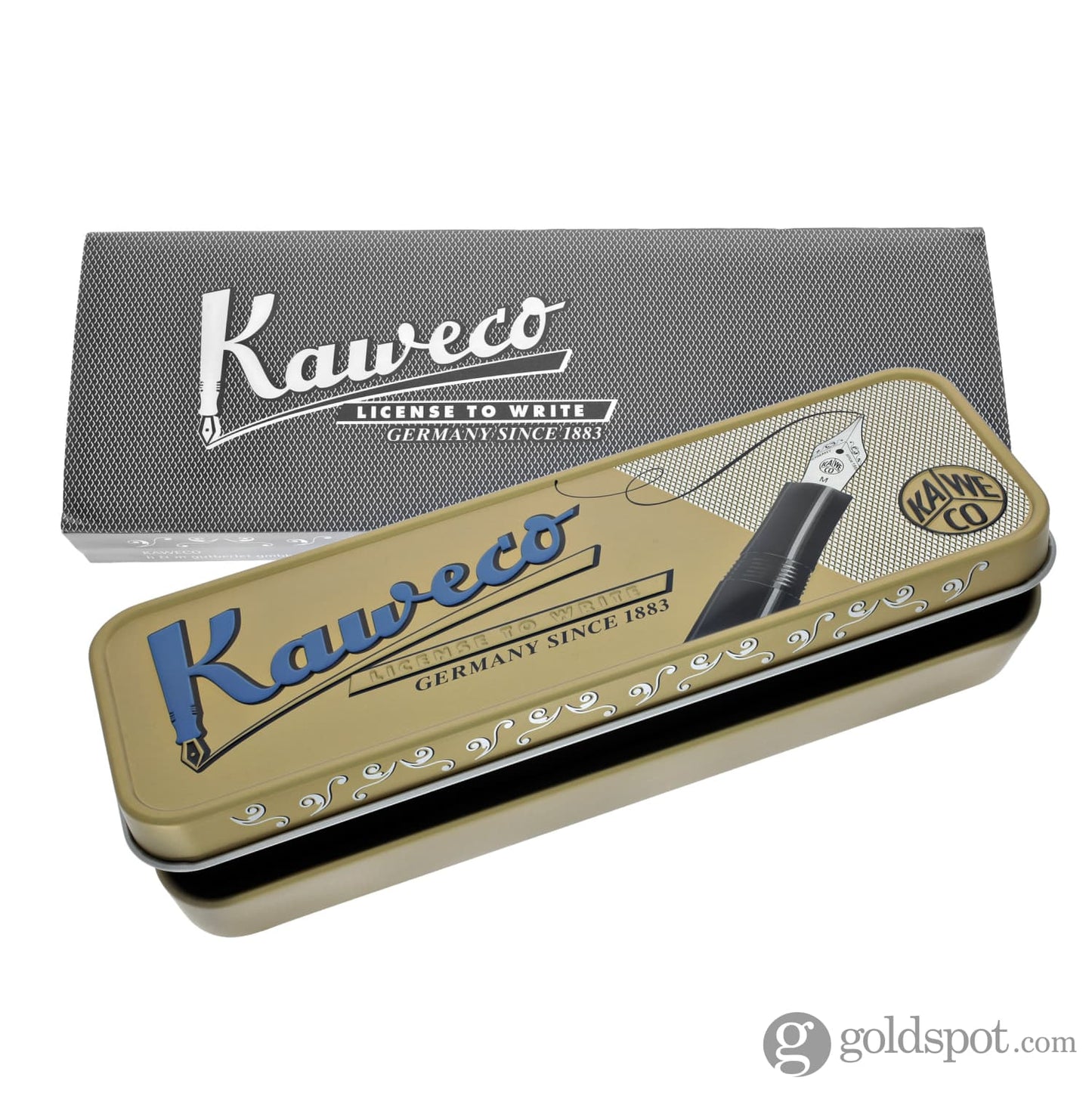Kaweco Dia2 Fountain Pen in Black and Gold Fountain Pen