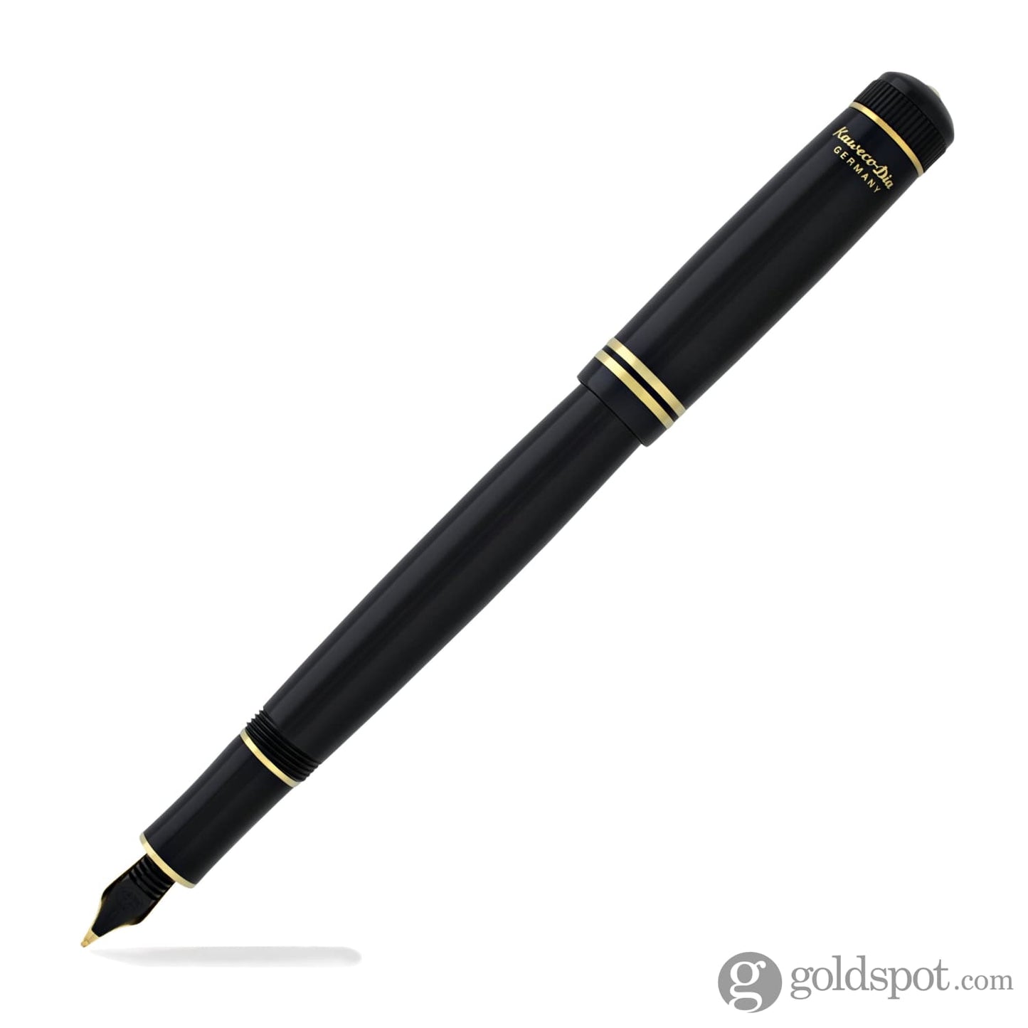 Kaweco Dia2 Fountain Pen in Black and Gold Fountain Pen