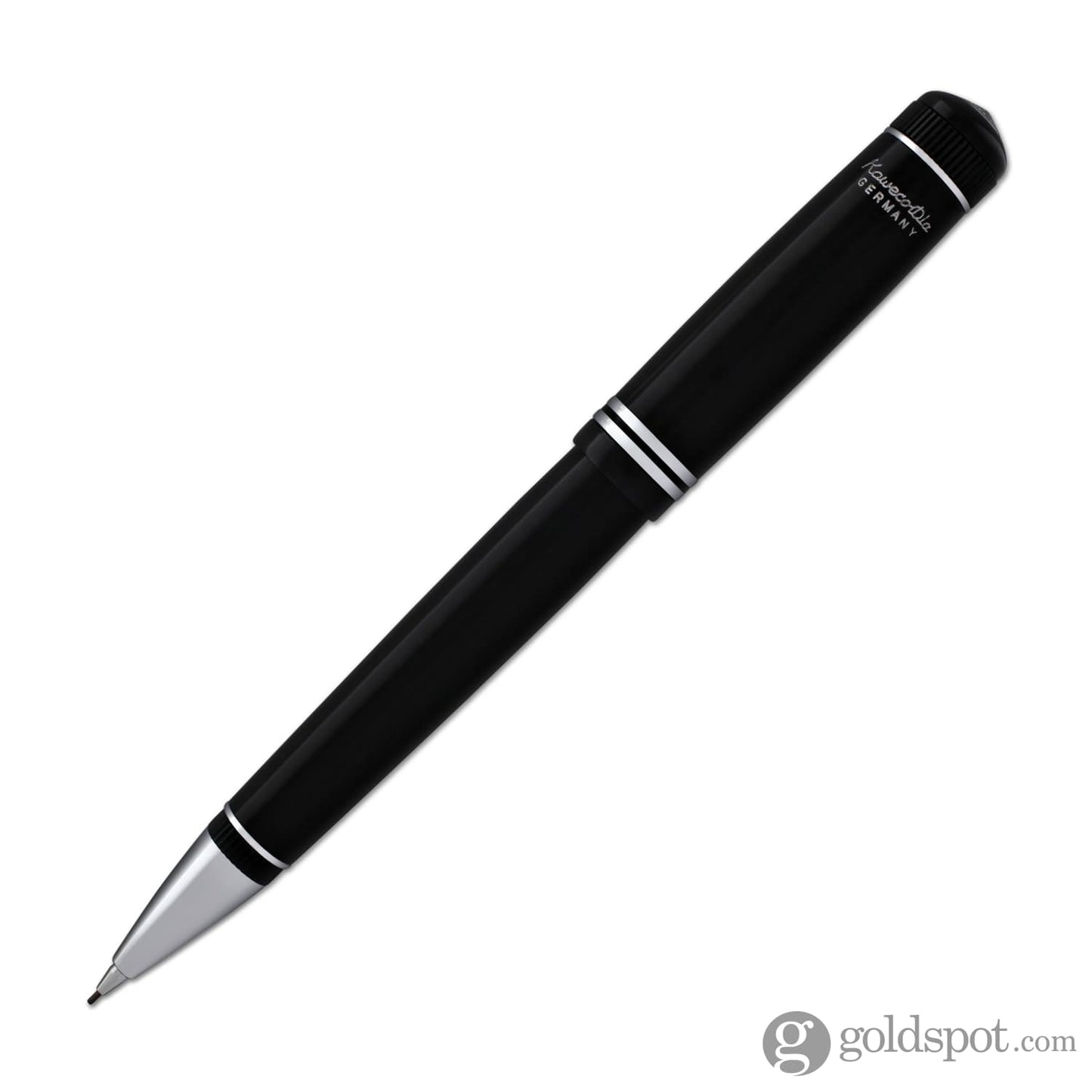 Kaweco Dia2 Mechanical Pencil in Black and Silver - 0.7mm Mechanical Pencil
