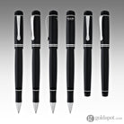 Kaweco Dia2 Rollerball Pen in Black and Silver Rollerball Pen