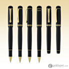 Kaweco Dia2 Rollerball Pen in Black with Gold Trim Rollerball Pen