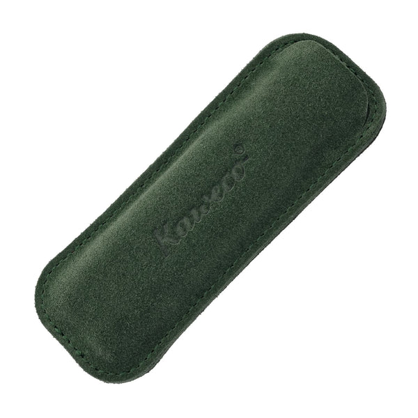 Kaweco Eco Velour Sport Double Pen Pouch in Green Pen Case