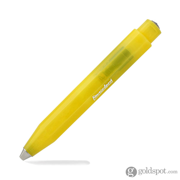 Kaweco Frosted Sport Ballpoint Pen in Banana Yellow Ballpoint Pen