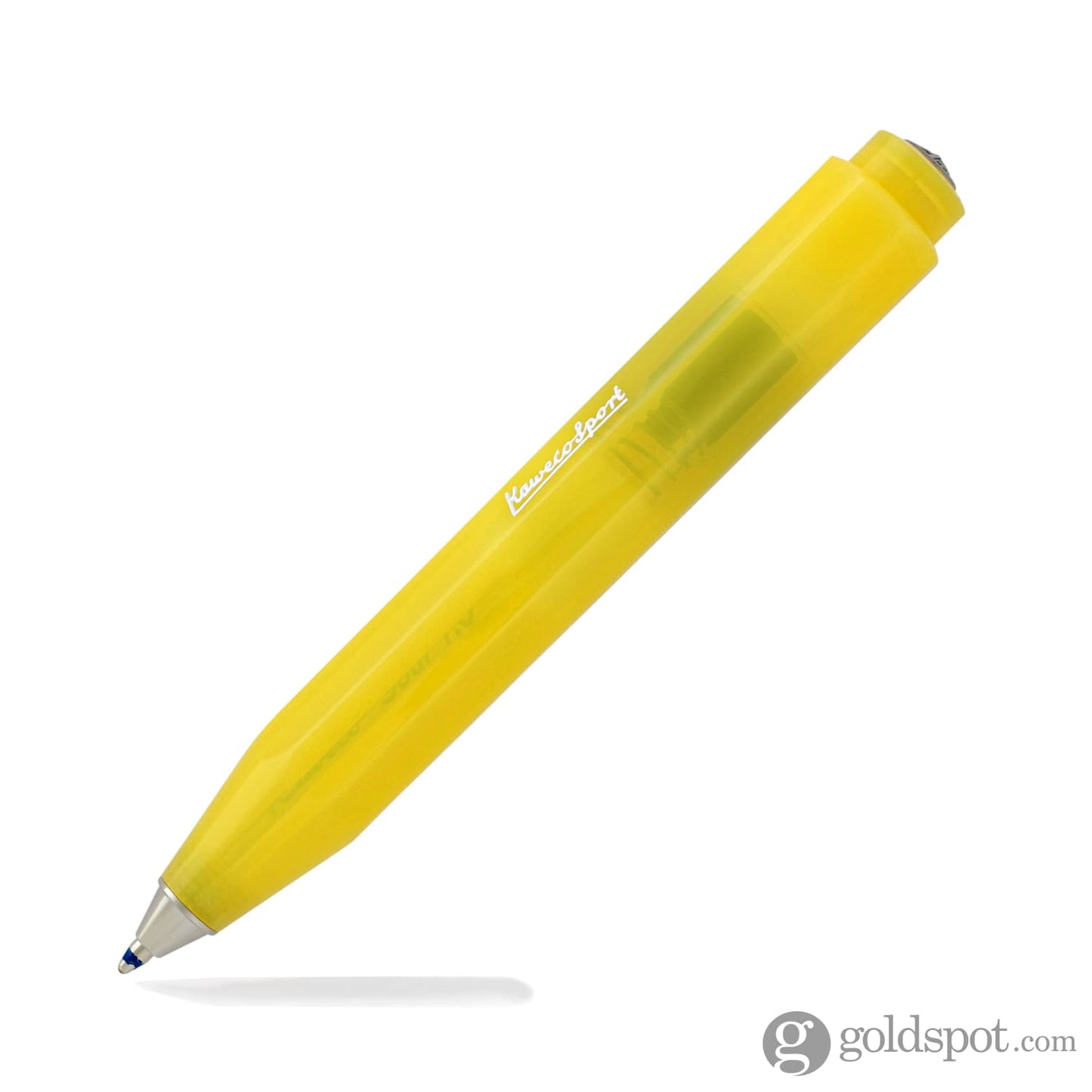 Kaweco Frosted Sport Ballpoint Pen in Banana Yellow Ballpoint Pen