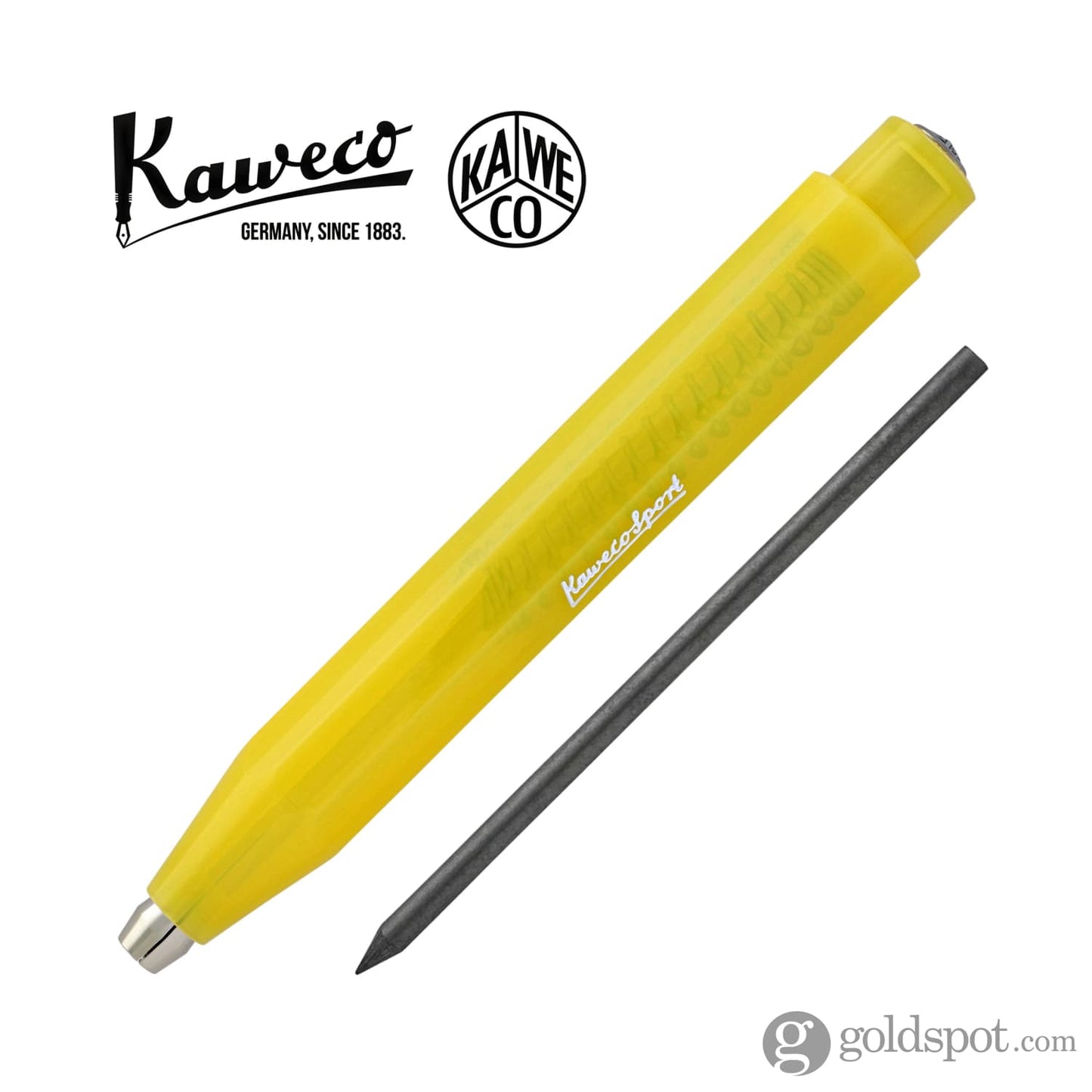 Kaweco Frosted Sport Clutch Mechanical Pencil in Banana Yellow - 3.2 mm Mechanical Pencil