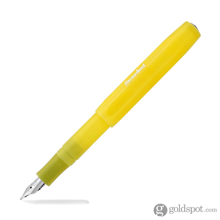 Kaweco Frosted Sport Fountain Pen in Banana Fountain Pen