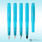 Kaweco Frosted Sport Fountain Pen in Blueberry Fountain Pen