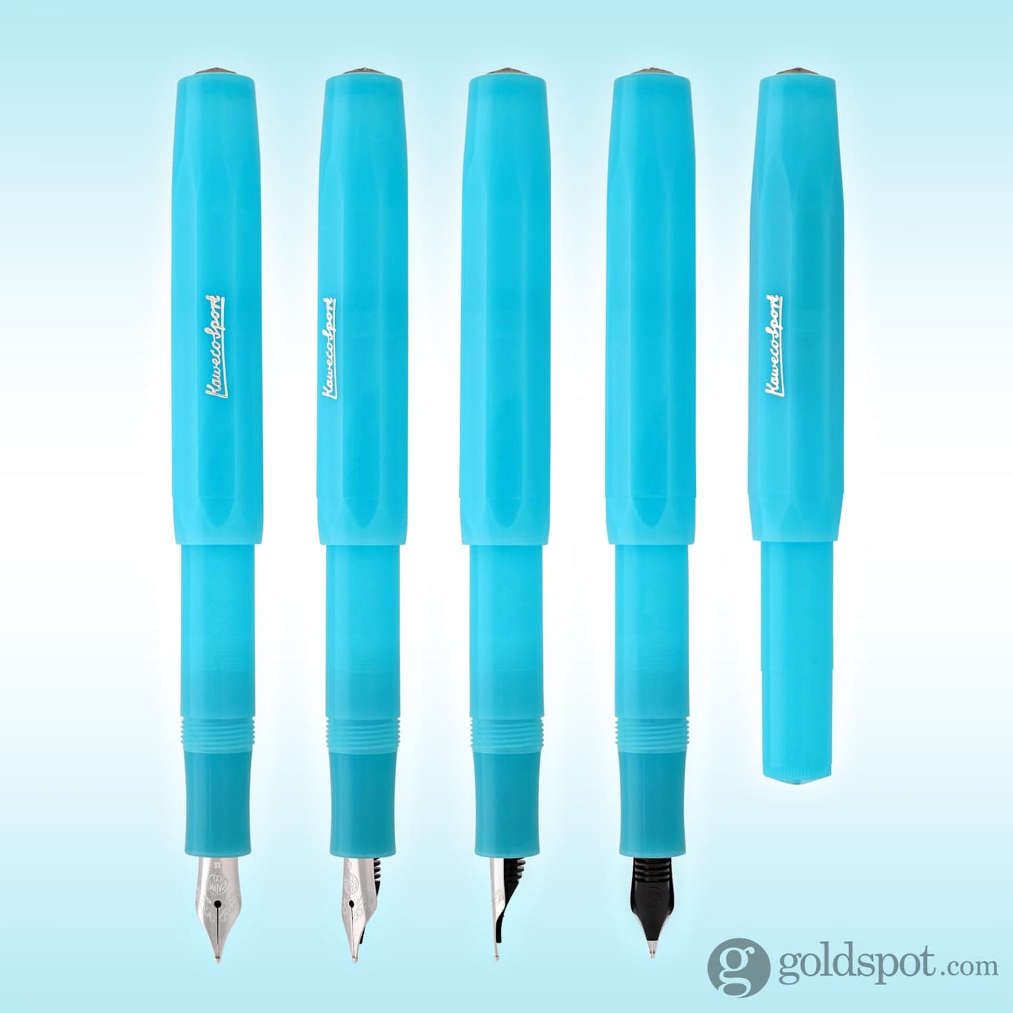 Kaweco Frosted Sport Fountain Pen in Blueberry Fountain Pen