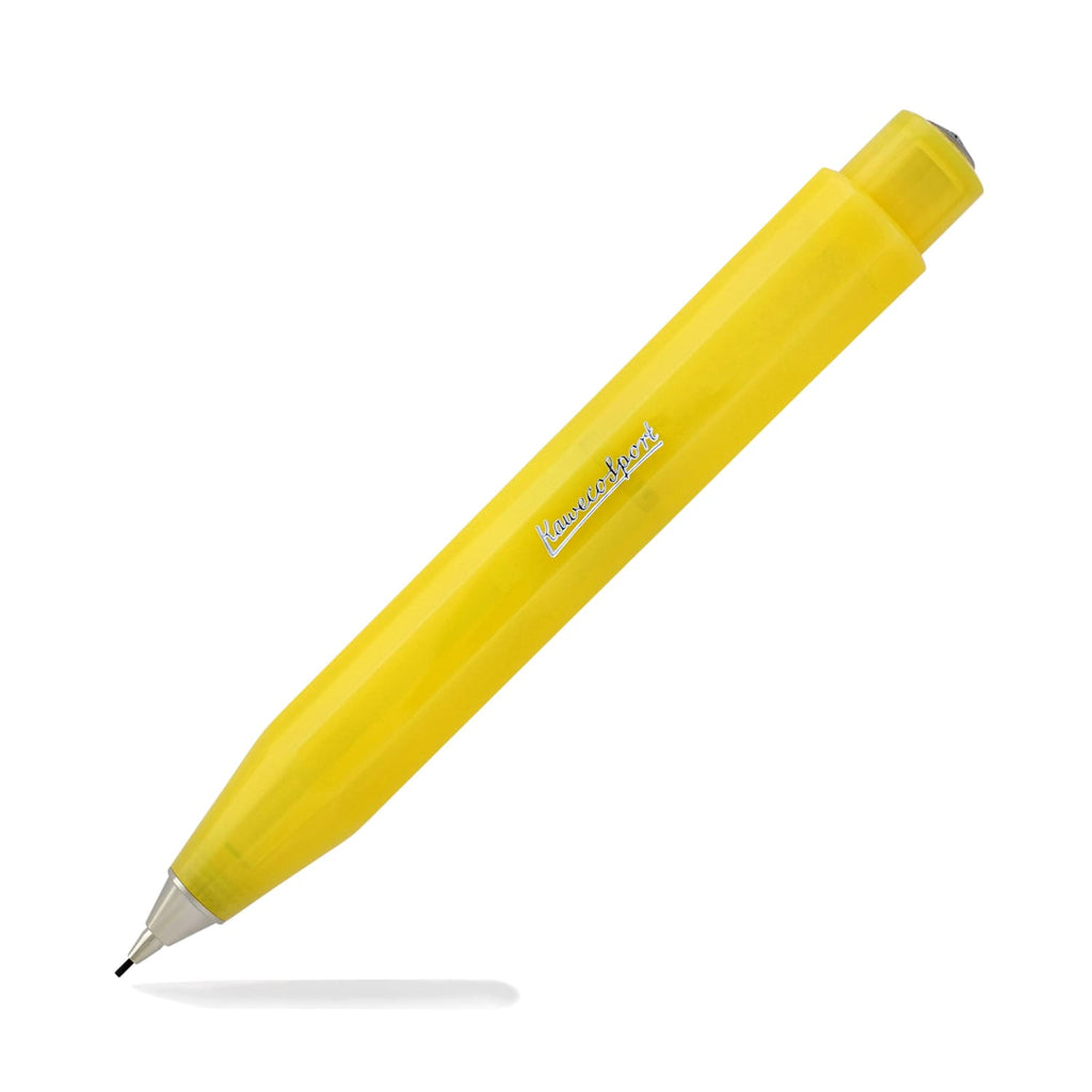 Kaweco Frosted Sport Mechanical Pencil in Banana Yellow - 0.7mm Mechanical Pencil