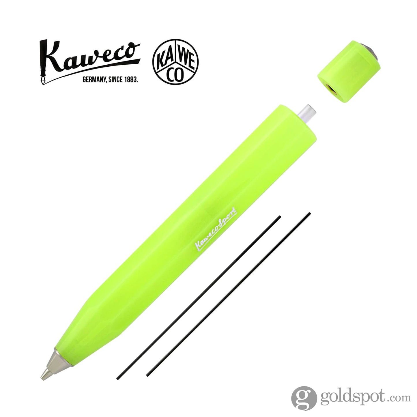 Kaweco Frosted Sport Mechanical Pencil in Lime - 0.7mm Mechanical Pencil