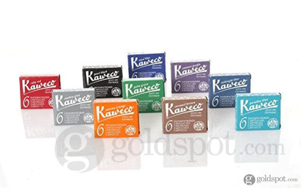 Kaweco Ink Cartridge in Smokey Grey - Pack of 6 Fountain Pen Cartridges