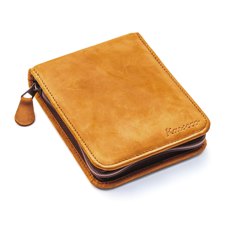Kaweco Leather 6 Pen Case in Brown Pen Case