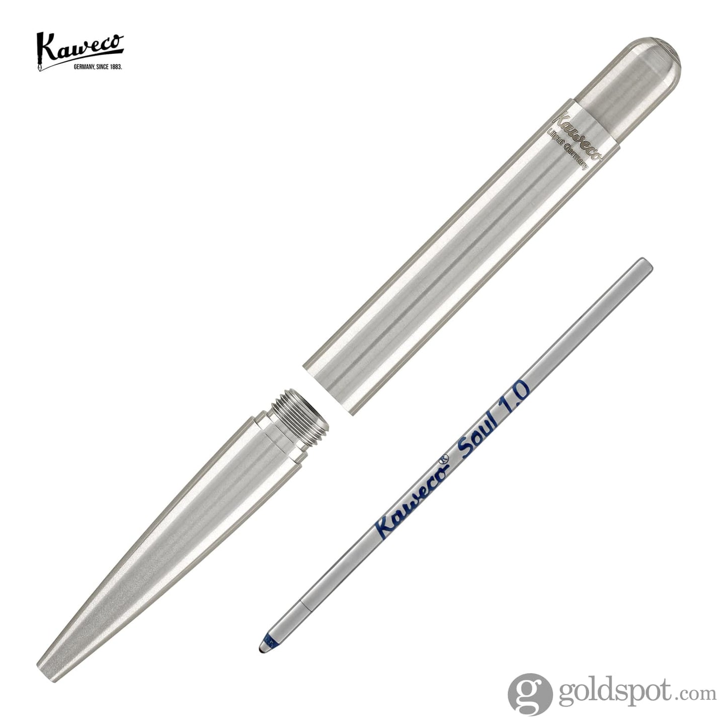 Kaweco Liliput Ballpoint Pen in Stainless Rollerball Pen