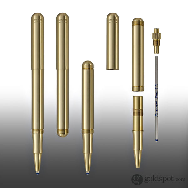 Kaweco Liliput Capped Ballpoint Pen in Brass Ballpoint Pen