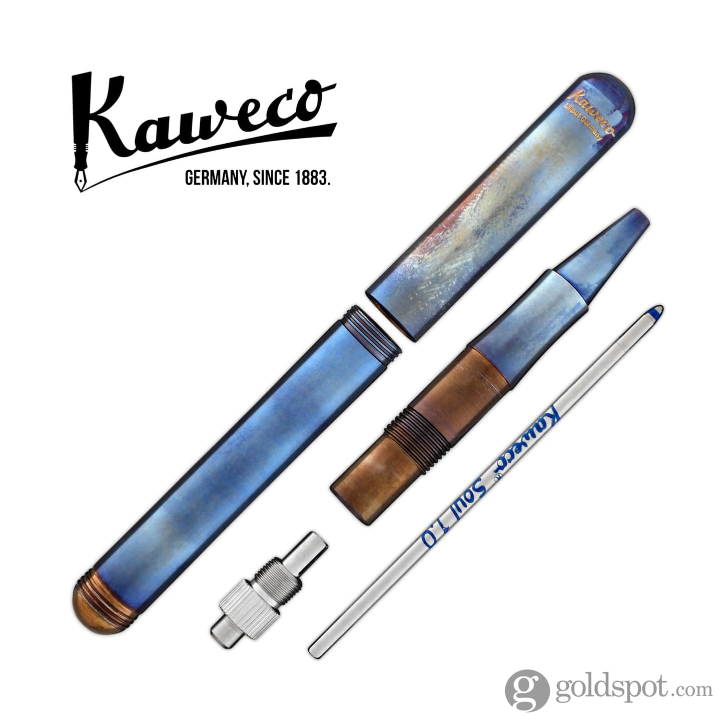 Kaweco Liliput Ballpoint Pen in Fireblue Ballpoint Pen