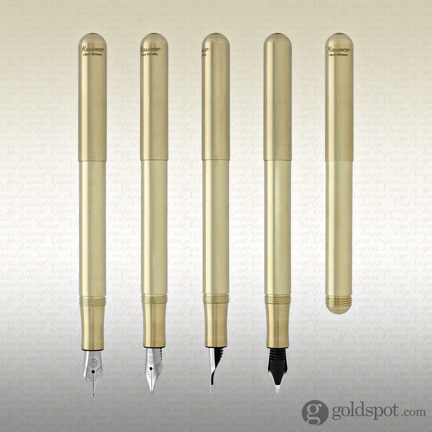 Kaweco Liliput Fountain Pen in Brass Fountain Pen