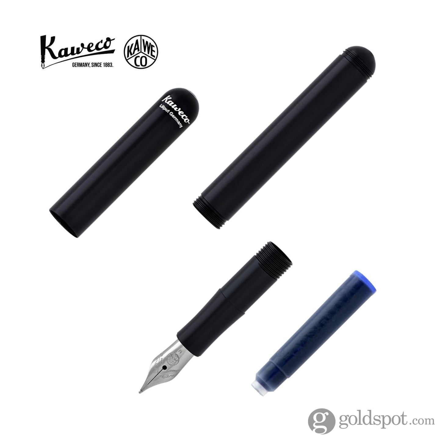 Kaweco Liliput Mini Fountain Pen in Black Fountain Pen