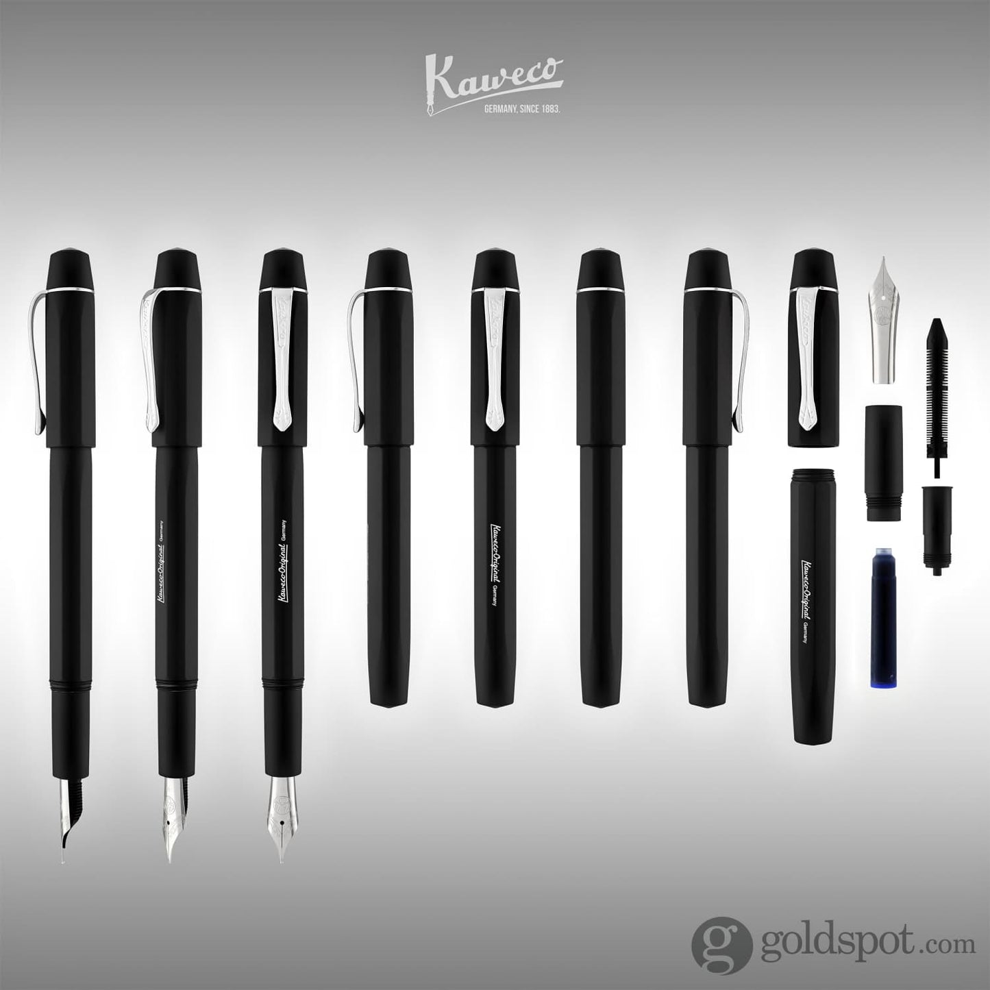 Kaweco Original Fountain Pen in Black - 250 Fountain Pen