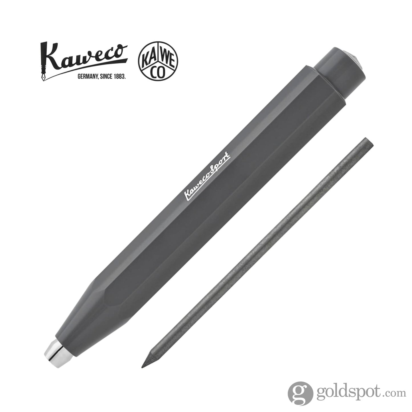 Kaweco Skyline Sport Clutch Mechanical Pencil in Grey - 3.2mm Mechanical Pencil