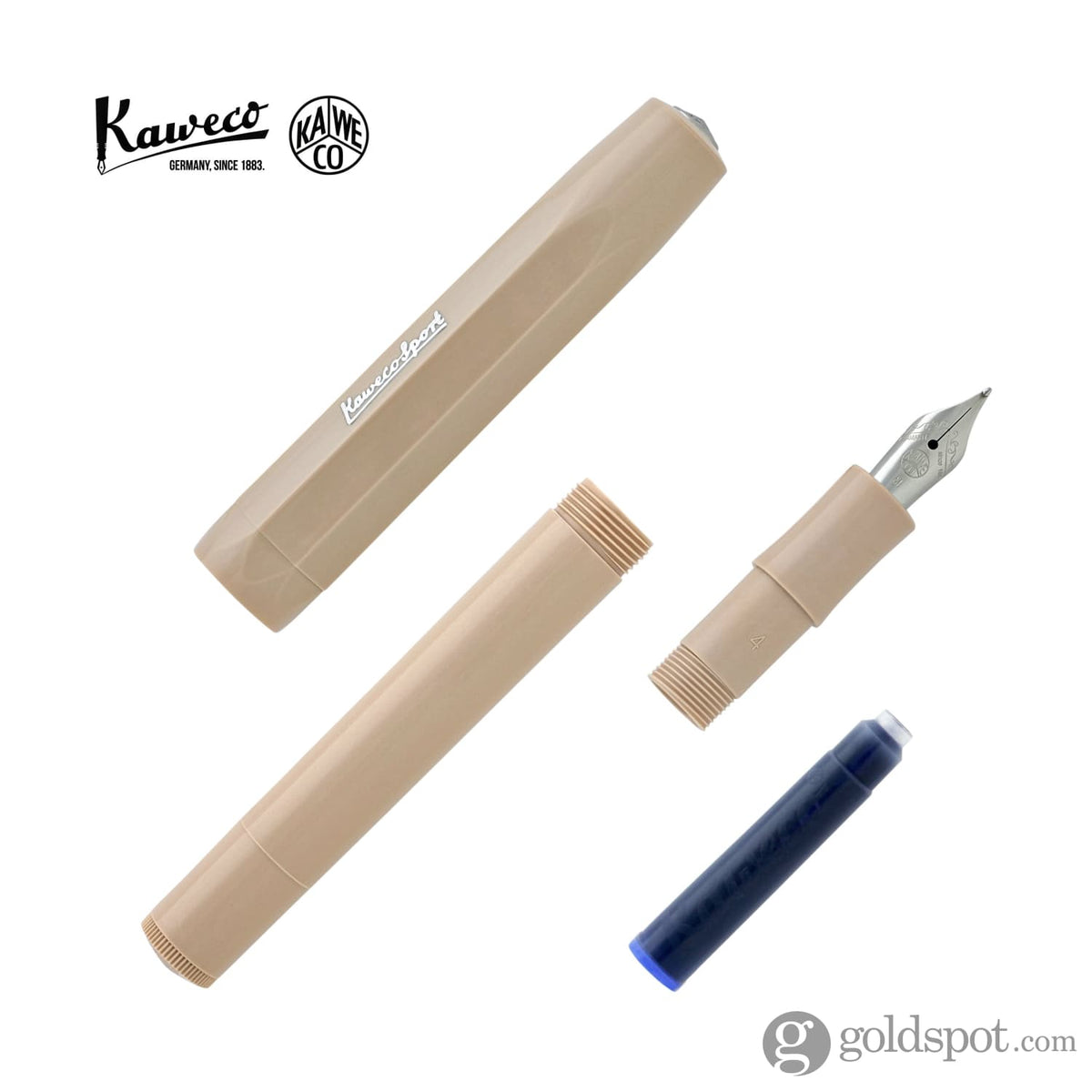 Bolígrafo Kaweco Skyline Sport Macchiato – Bolsillo, 10.5 Cm, Mecanismo De Corazón, Plástico De Alta Calidad