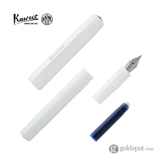 Kaweco Skyline Sport Fountain Pen in White Fountain Pen