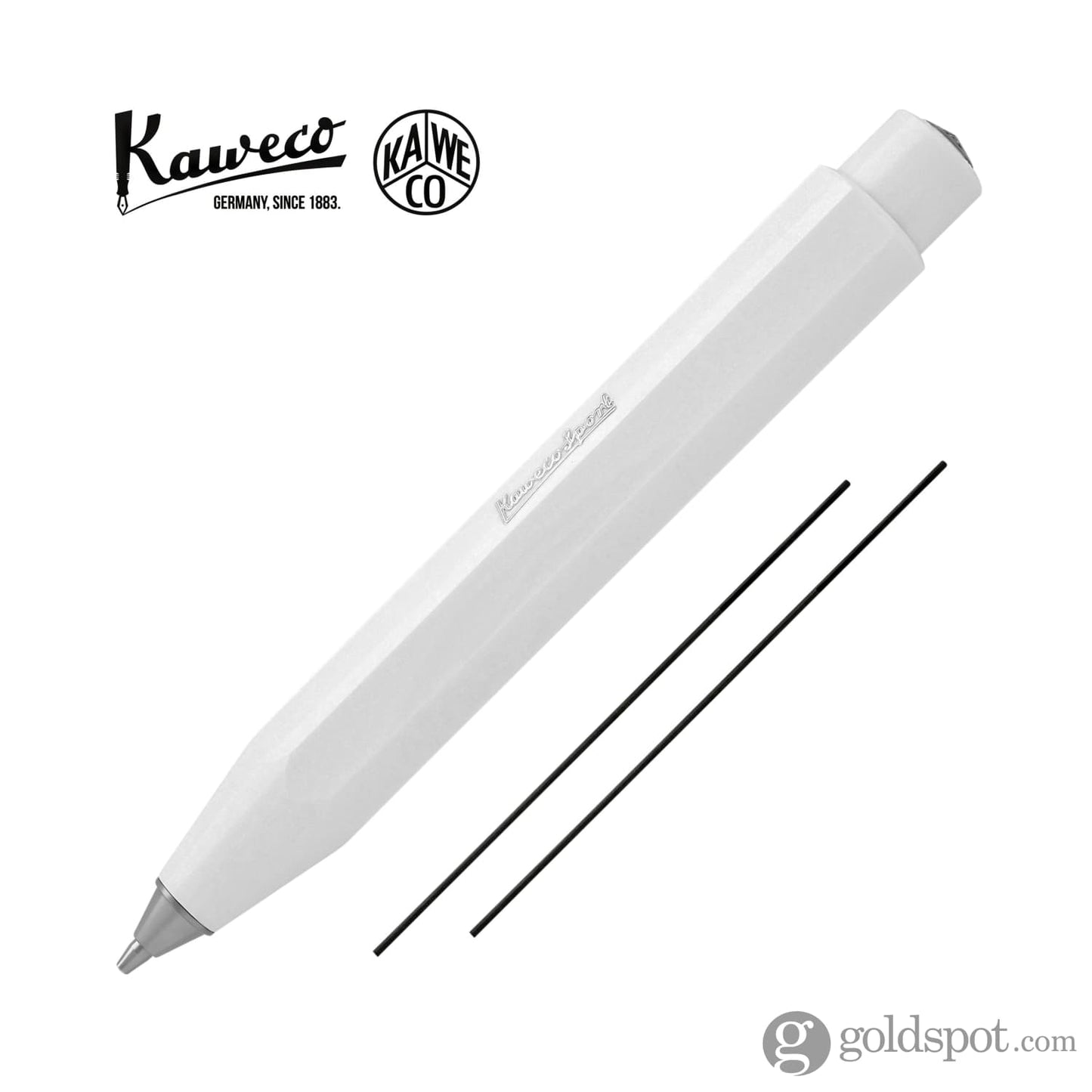 Kaweco Skyline Sport Mechanical Pencil in White - 0.7mm Mechanical Pencil
