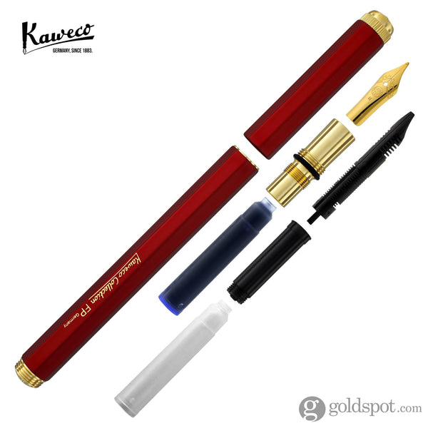Kaweco Special Fountain Pen in Red Winter Novelties Fountain Pen