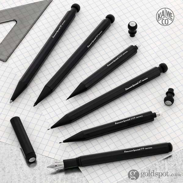 Kaweco Special Mini Mechanical Pencil in Matte Black - 0.7mm Mechanical Pencil