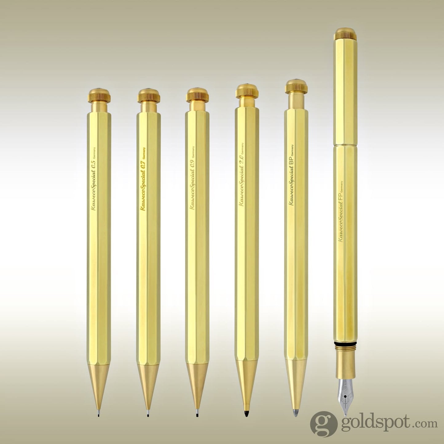 Kaweco Special Polished Mechanical Pencil in Brass - 0.9mm Mechanical Pencil