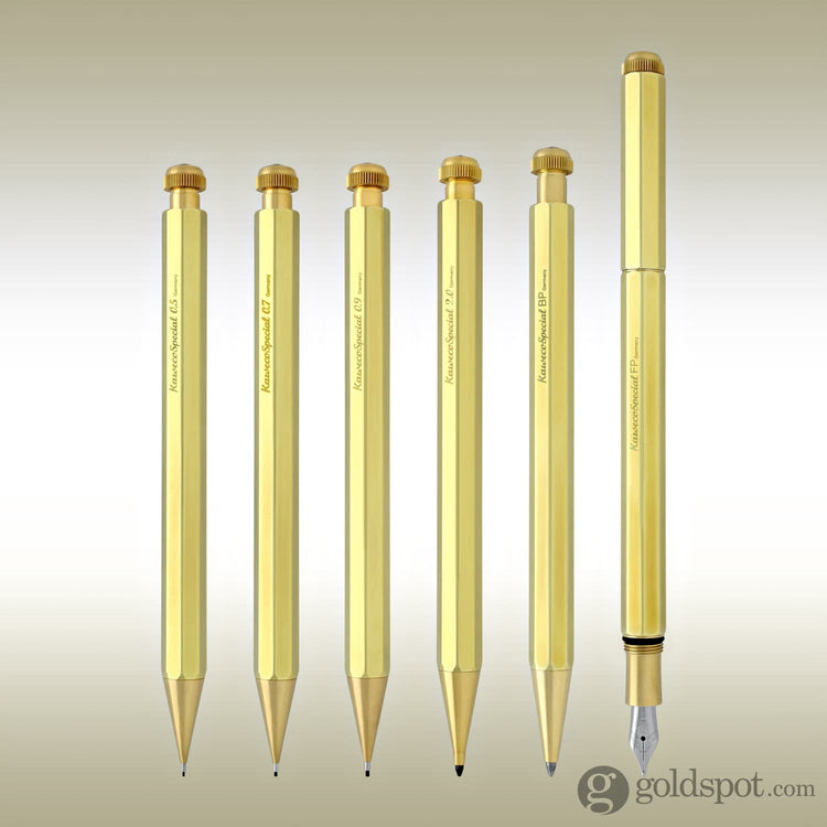 Kaweco Special Polished Mechanical Pencil in Brass - 2.0mm Mechanical Pencil