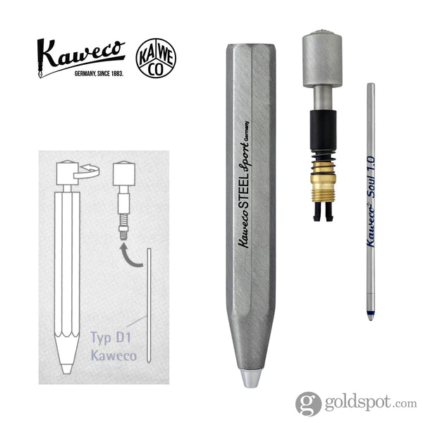 Kaweco steel sport ballpoint Clearance