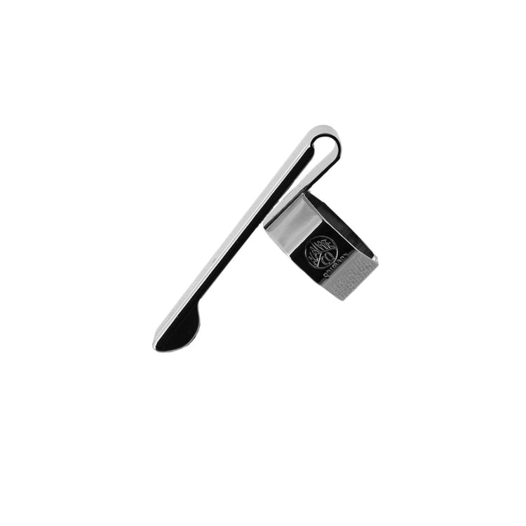 Kaweco slide-on clip octagonal nickel-plated Accessory