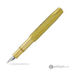 Kaweco Sport Fountain Pen in Raw Brass - Double Broad Point Fountain Pen